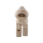 Women’s Winter Plush Hat Scarf Gloves Set