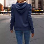 Solid Color Long-sleeved Casual Women’s Top Sweater