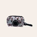 WASTE BAG HOLDER-RED FLORAL