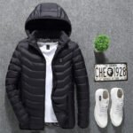 Winter Heated Jacket USB Electric Cotton Coat Zip-up Heater Thermal Clothing Heating Vest For Men