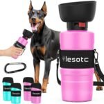 34oz Portable Dog  Water Bottle Dispenser-3.5Gen
