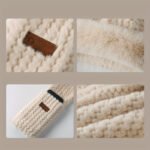 Women’s Winter Plush Hat Scarf Gloves Set