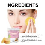 EelHope Turmeric Cleansing Pad Deep Cleansing Pore Refining Acne Blemish Reducing Facial Brightening