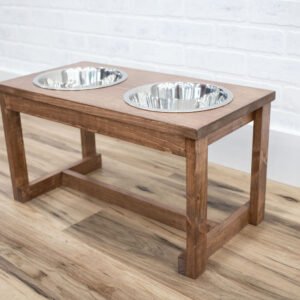 Elevated Dog Bowl Stand, Raised Pet Feeder