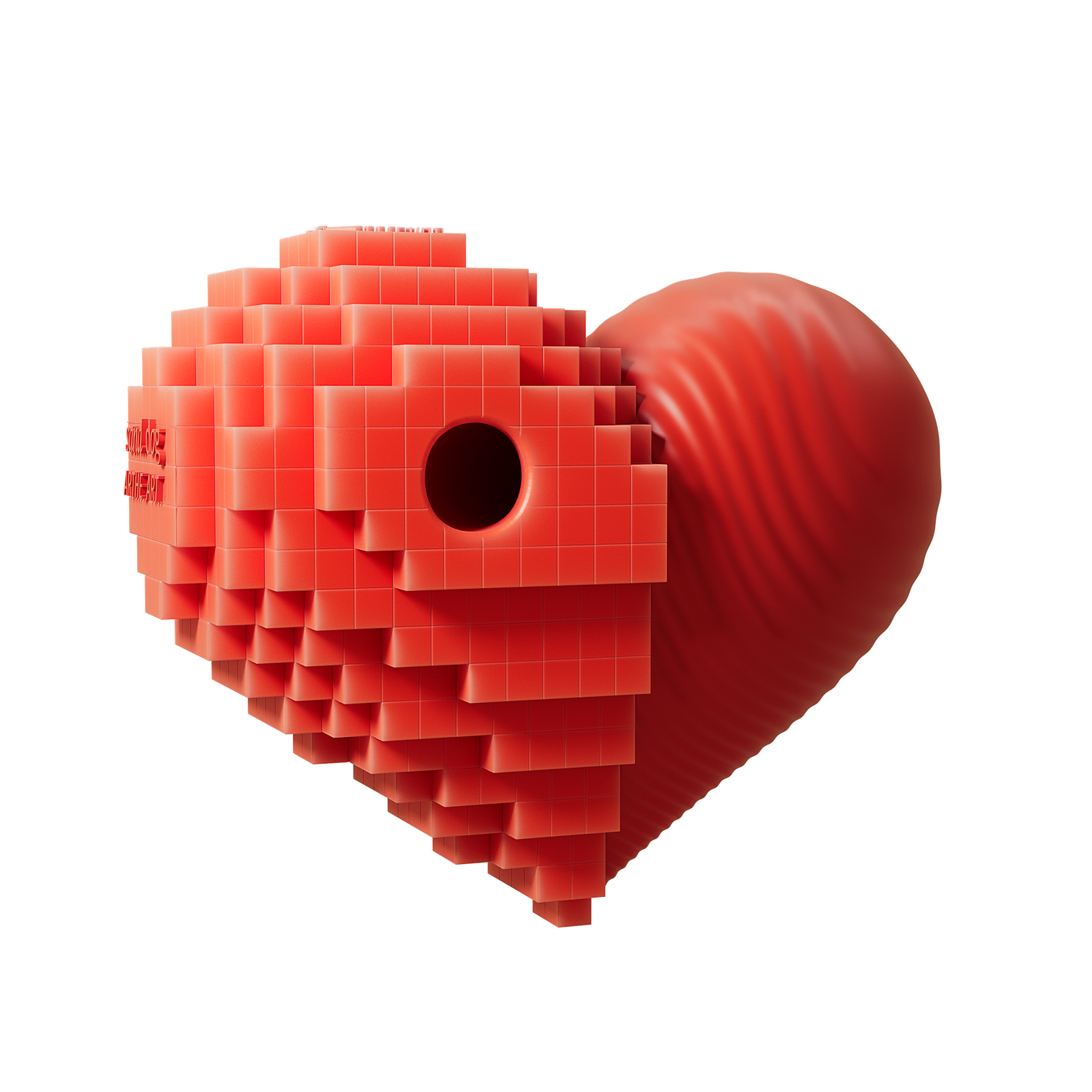 ART HEART WATERMELON