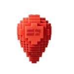 ART HEART WATERMELON