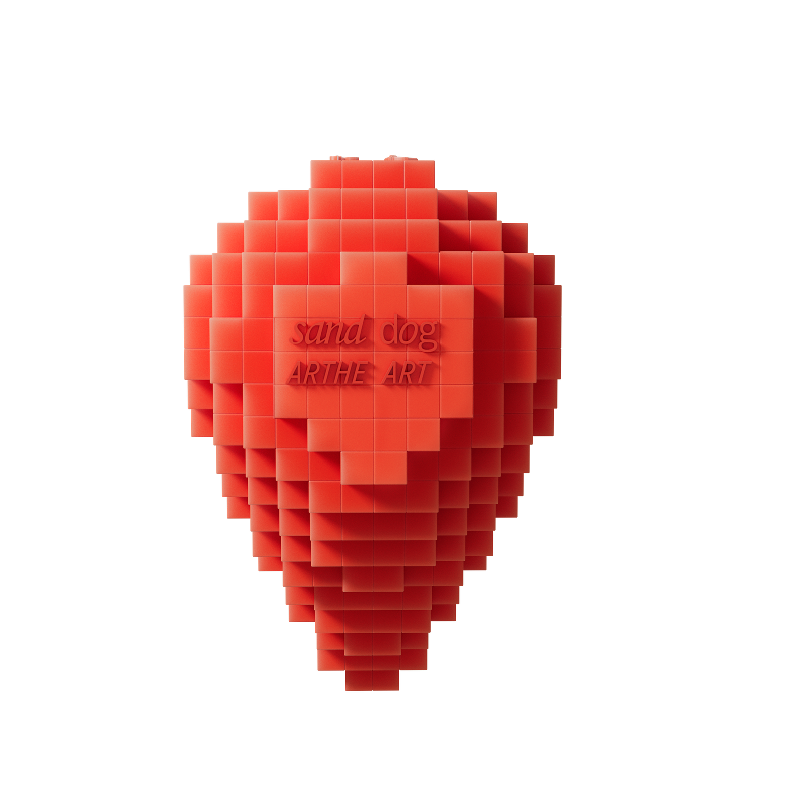 ART HEART WATERMELON