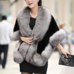 Women’s Fur Talma Fur Warm Rabbit Fur Coat