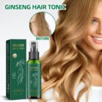 OUHOE Ginseng Hair Growth Lotion Ginseng  Moisturizing Hair Care Hair Growth Spray