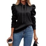 Solid Color Long-sleeved Casual Women’s Top Sweater