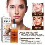 EELHOE Facial Tanning Essence For Achieving A Natural And Stylish Wheat Color Or Bronzed Skin Tone, Providing Hydration And Enhancing The Beauty Of The Skin Without The Need For Sunbathing